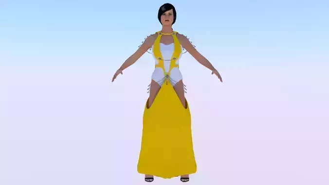 Woman in a Dress 065