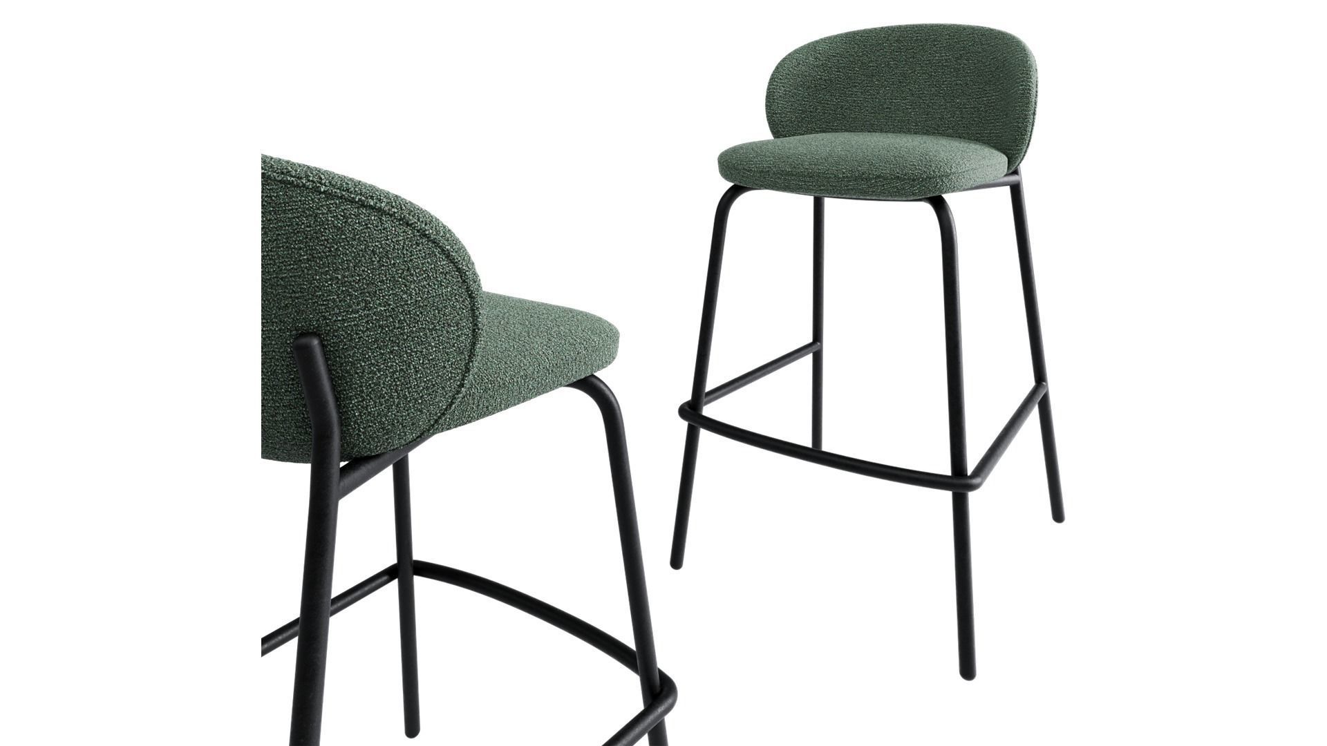 Princeton barstool 3D model_3