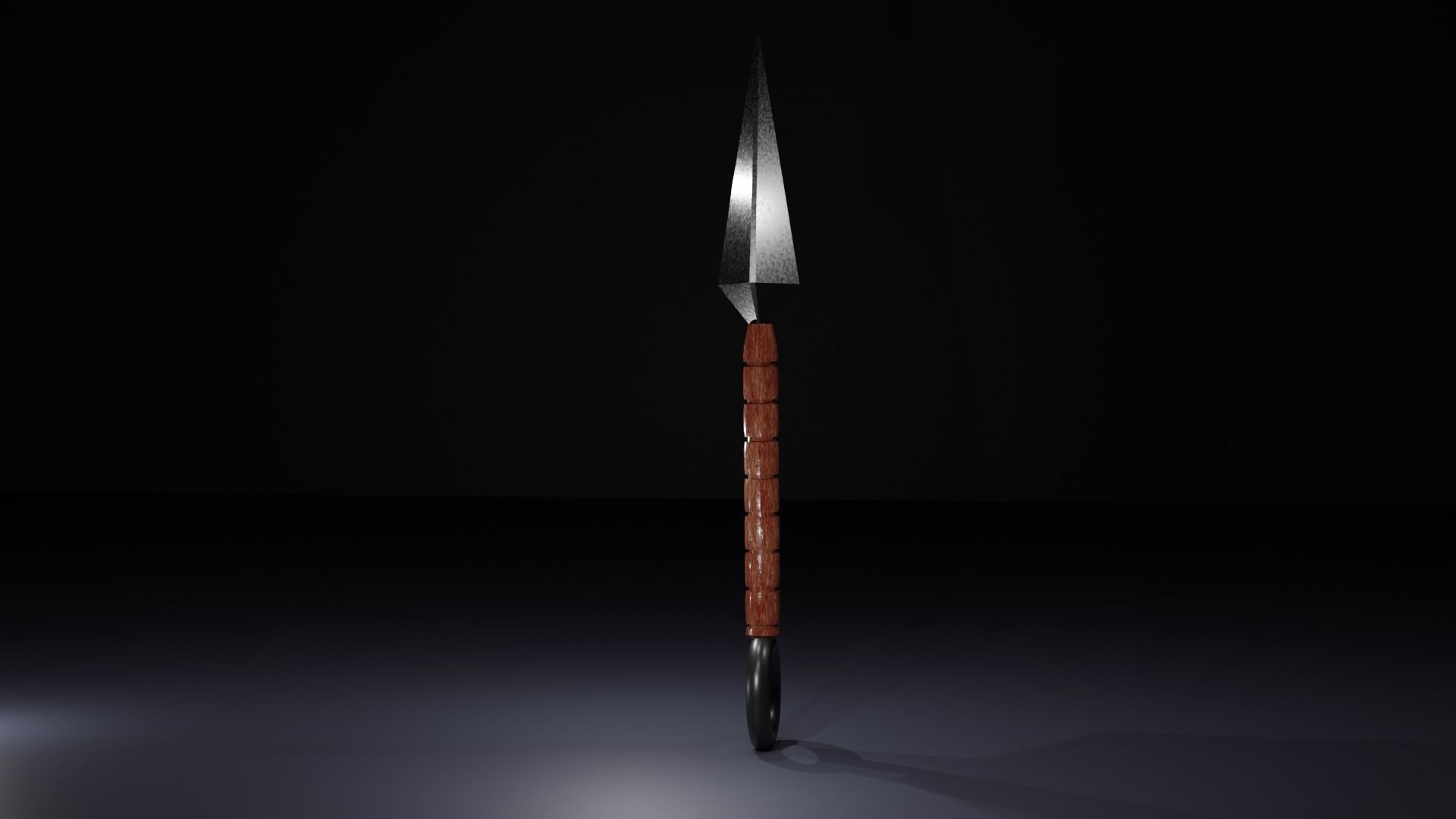 kunai Free low-poly 3D model_2