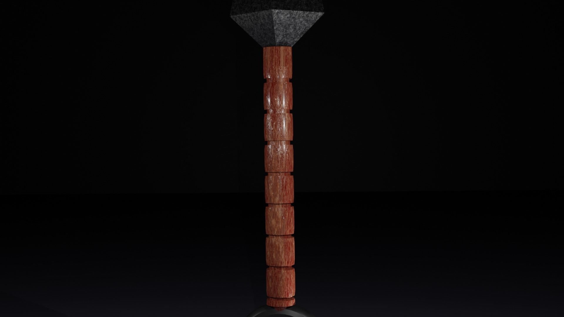 kunai Free low-poly 3D model_4