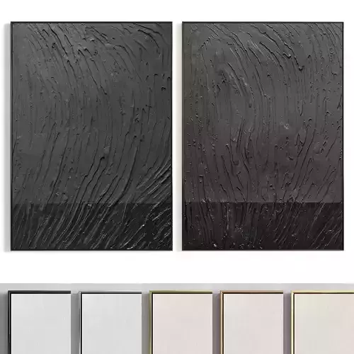 Plaster Two Photo Frame 362