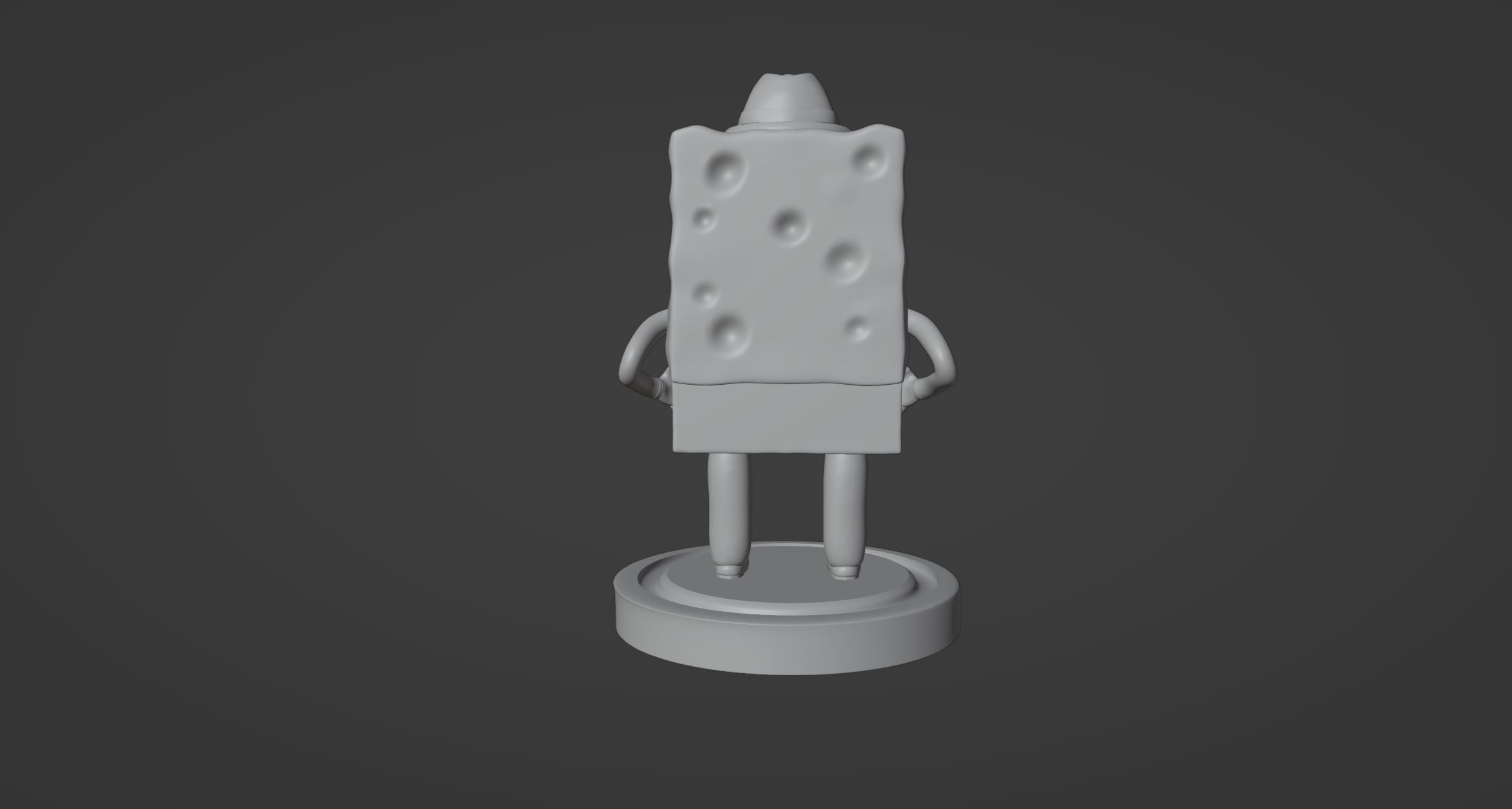Spongebob Noir  3D print model_2