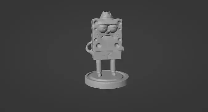 Spongebob Noir  3D print model