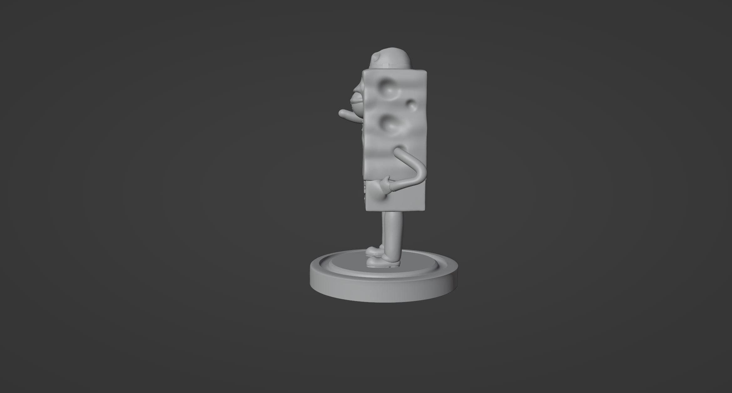 Spongebob Noir  3D print model_1
