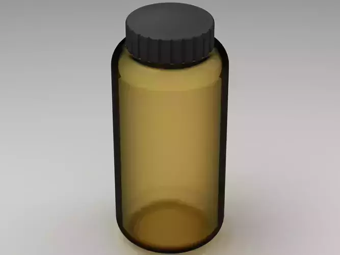 Drinking Bottle 650 ml 3D model