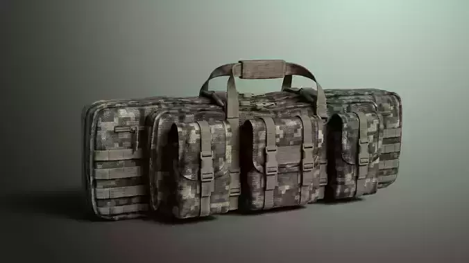 Military Rifle Case Free 3D model