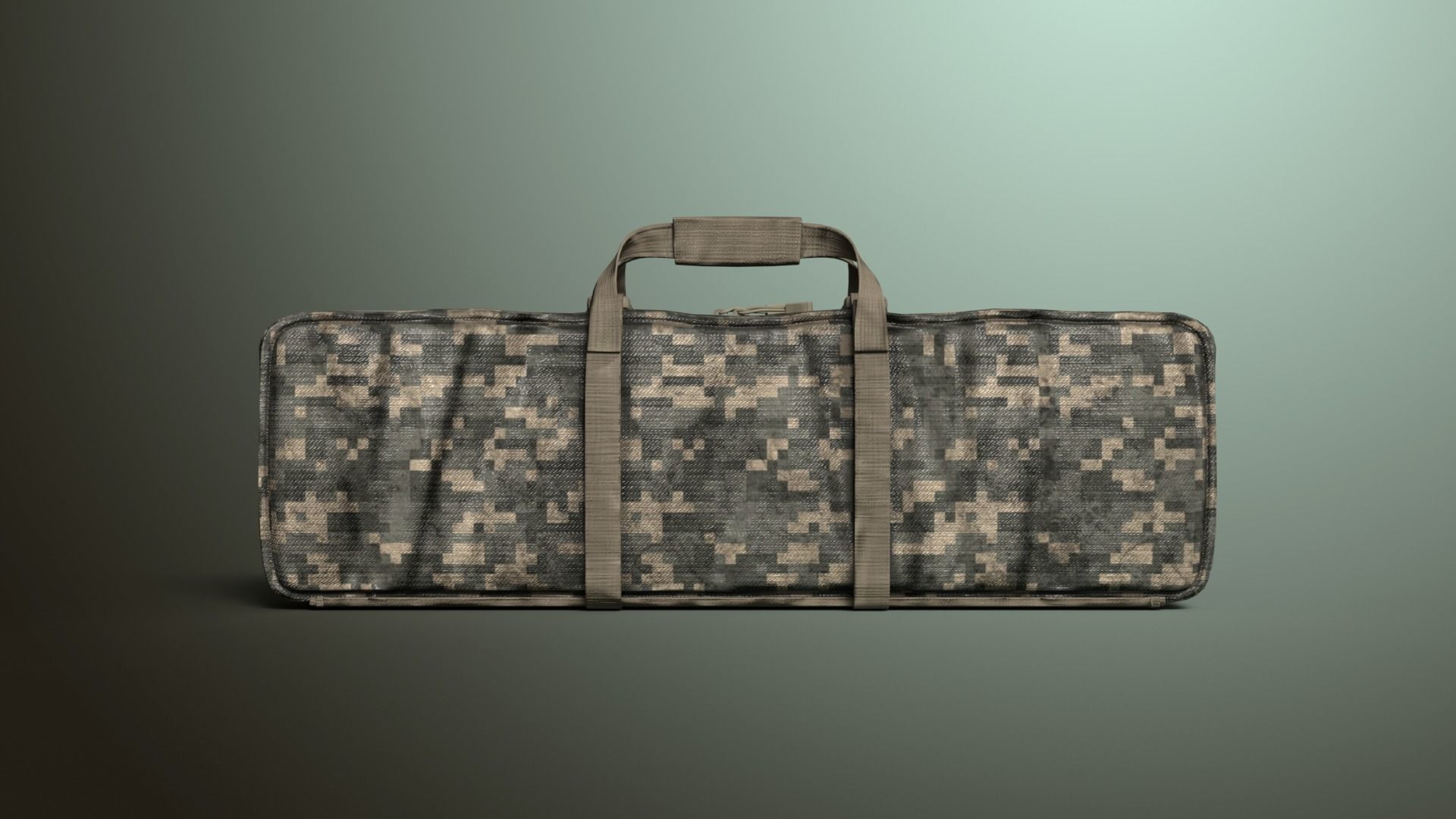 Military Rifle Case Free 3D model_3