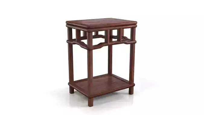 Chinese Ming Style Accent Side Table