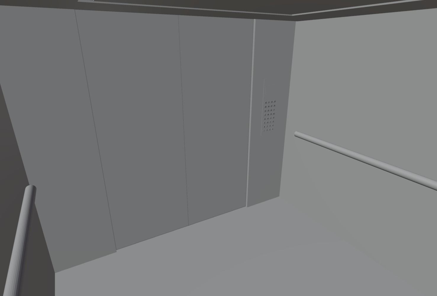 Elevator 3D model_2