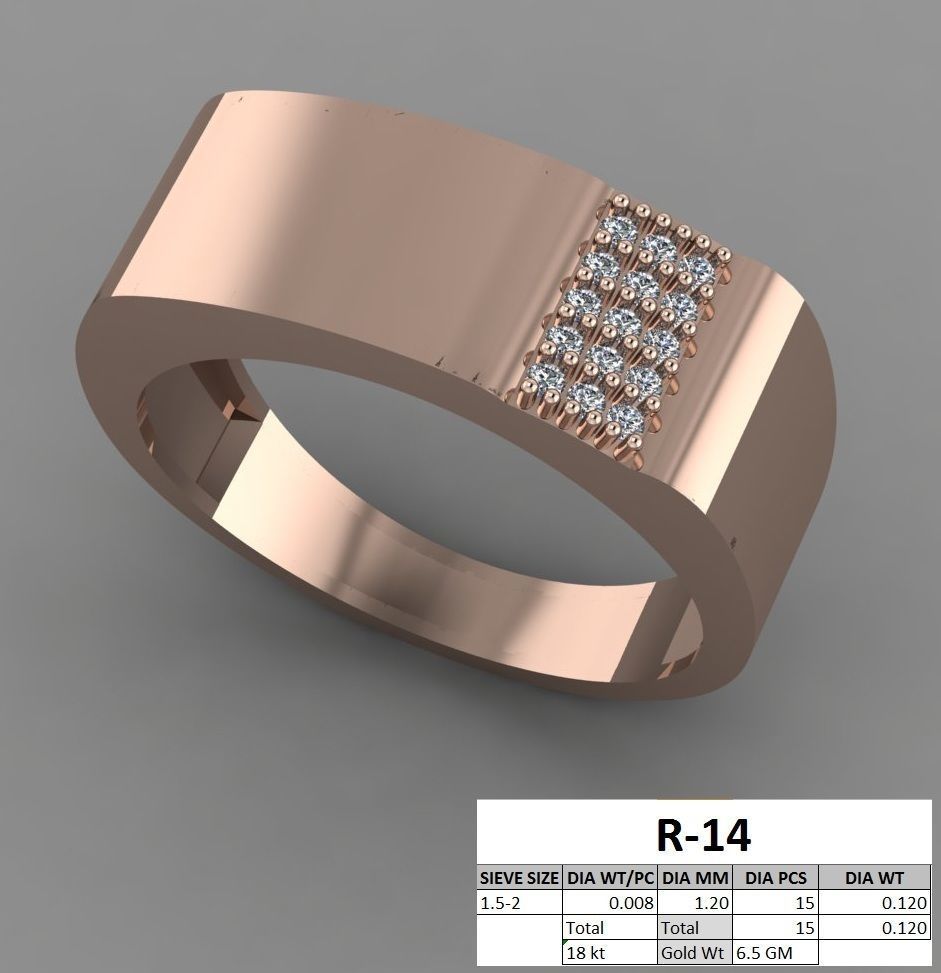 rings 3D print model_8