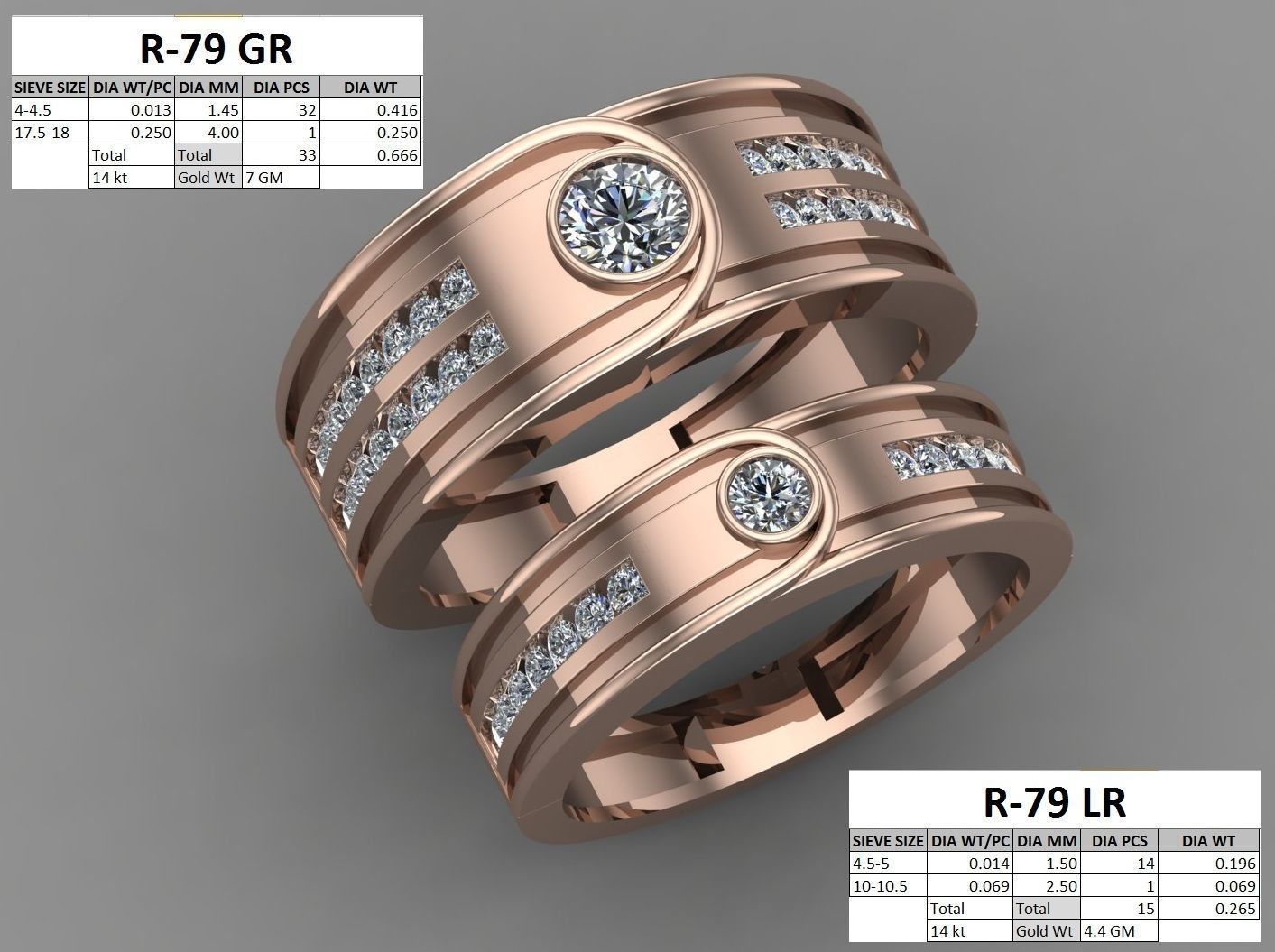 rings 3D print model_75