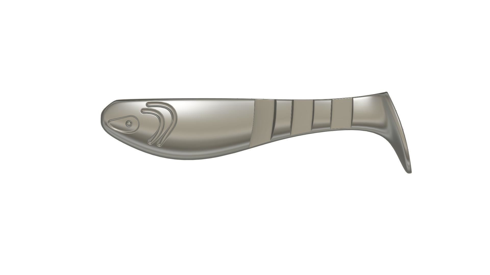 Softlure v10 3D print model_18