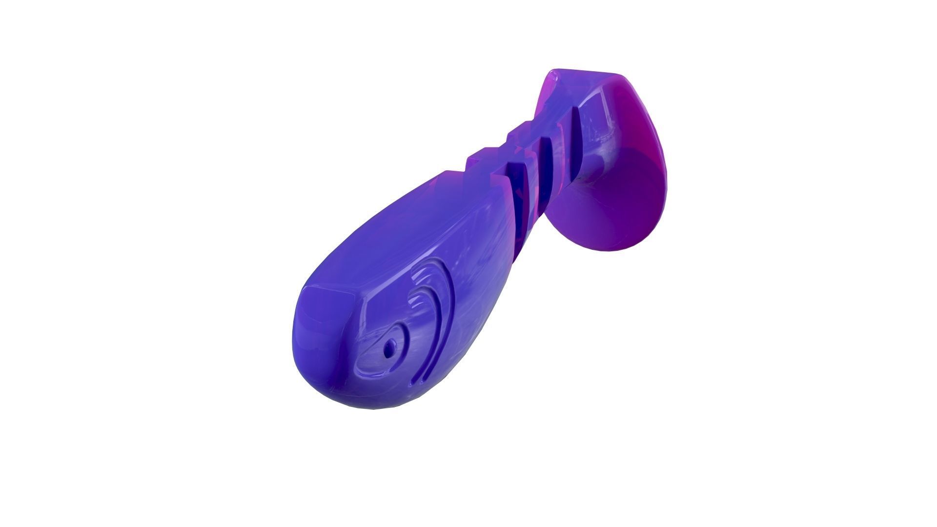 Softlure v10 3D print model_3