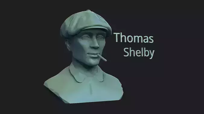 Tommy Shelby 3D print model