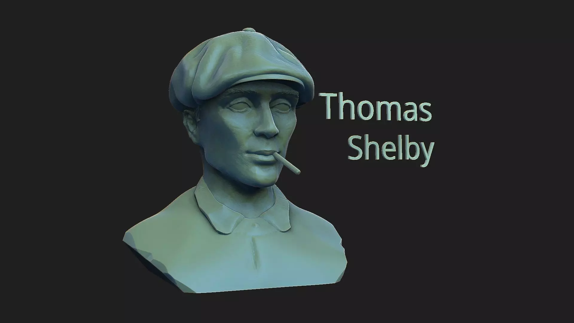 Tommy Shelby 3D print model_0