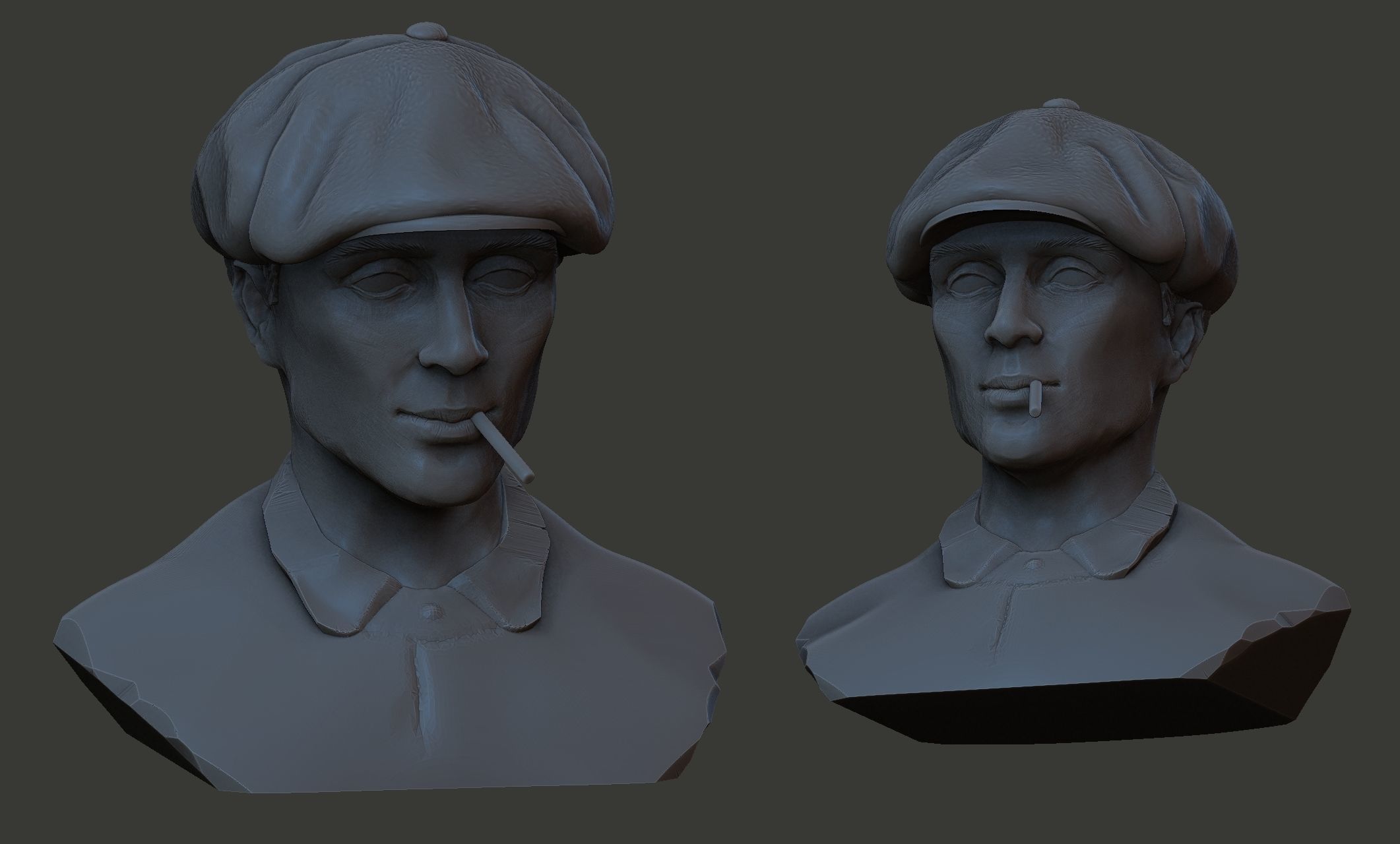 Tommy Shelby 3D print model_2