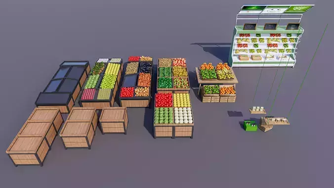 Fruits and vegetables Supermarket  Grocery store