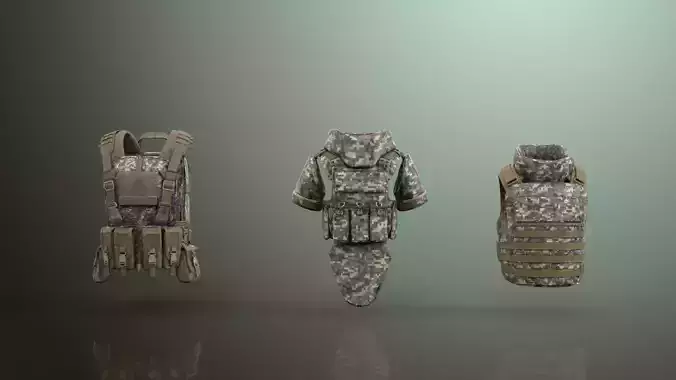 Military Body Armor Pack