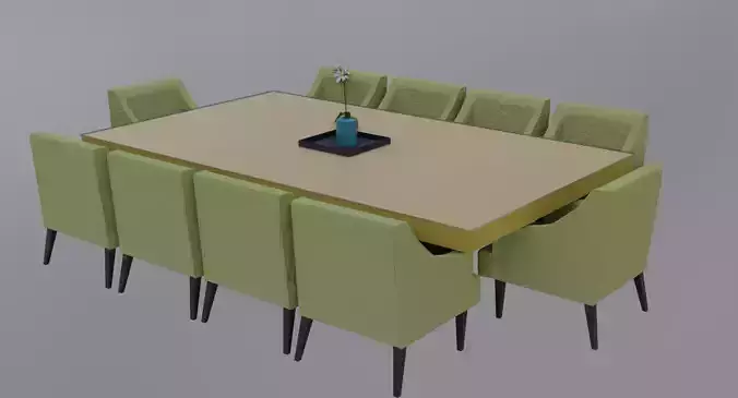 Dinner Table - Dining Table with Chairs