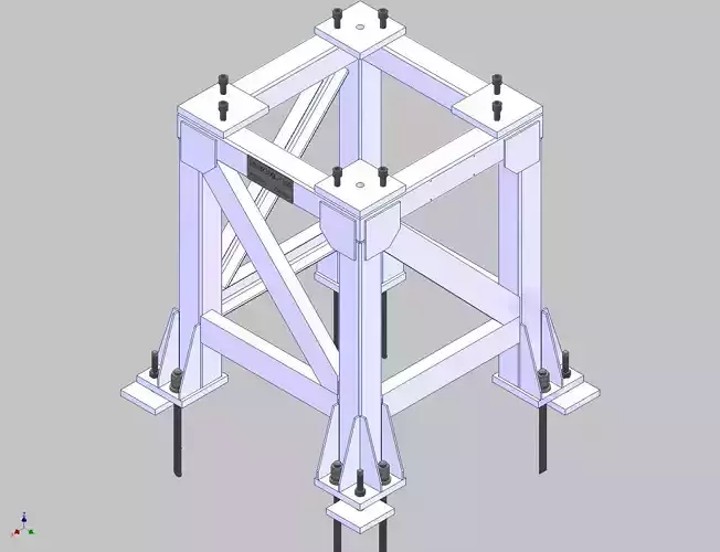 26380-ROBOT BASE BX300L-1100 3D model