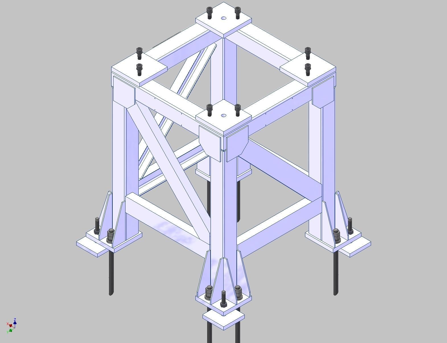 26380-ROBOT BASE BX300L-1100 3D model_7