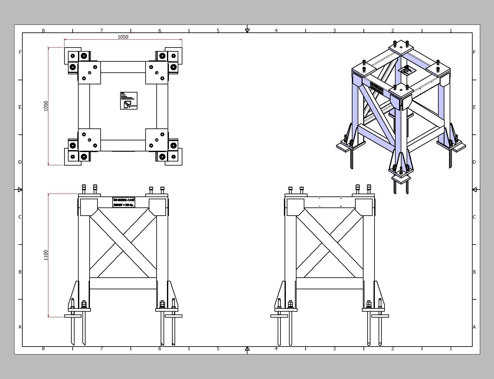 26380-ROBOT BASE BX300L-1100 3D model_20