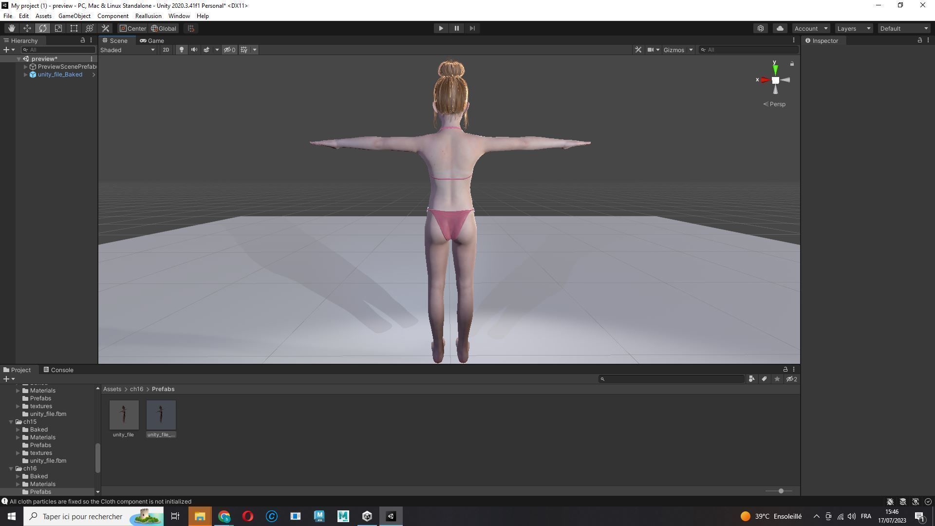 Sonya-Realistic Girl in swiming dress Sweet girl Low-poly 3D model_22