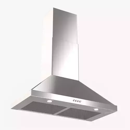 Whirlpool Chimney Wall Mount Range Hood WVW73UC6LS 3D model