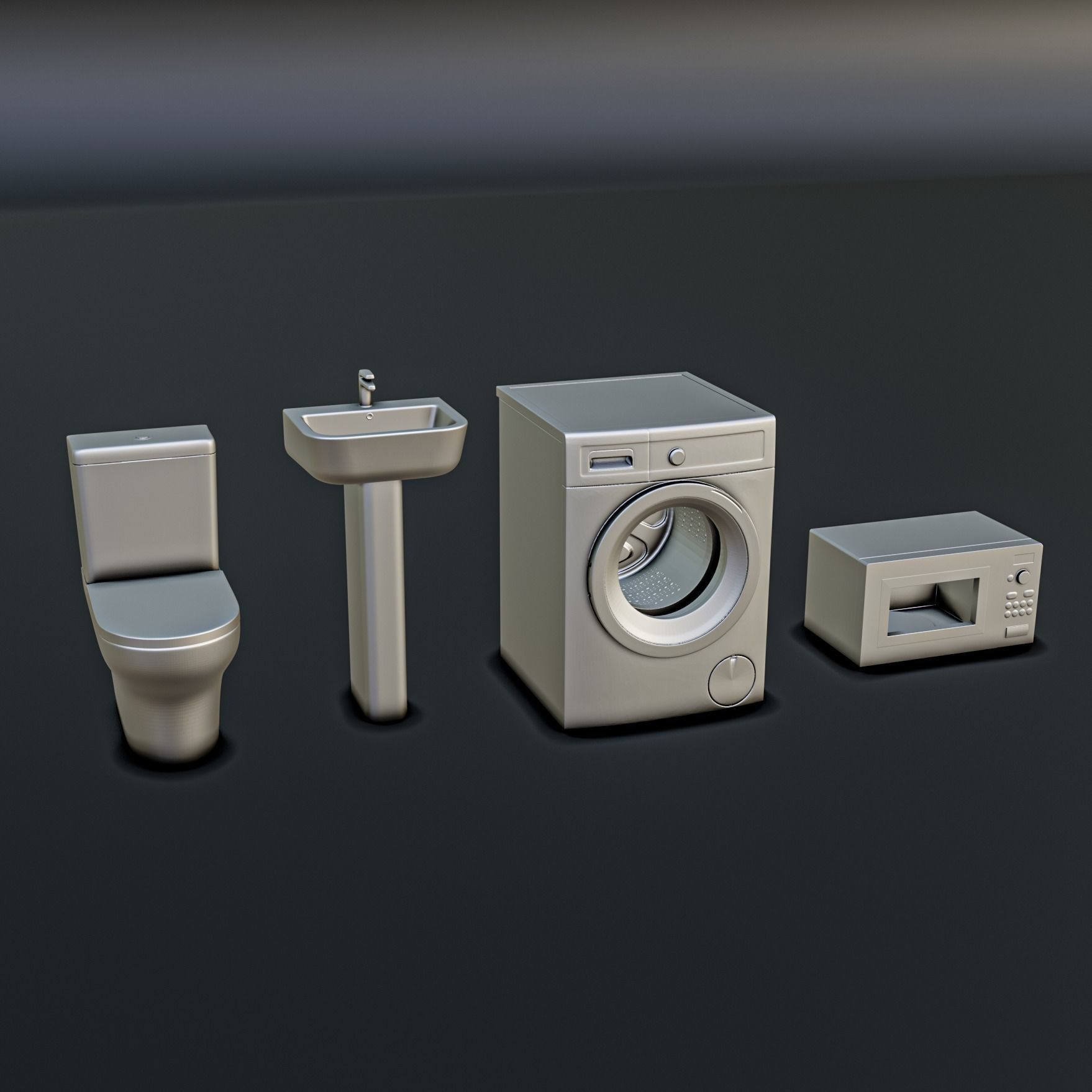 House Furniture Diorama Pack 3D print model_12