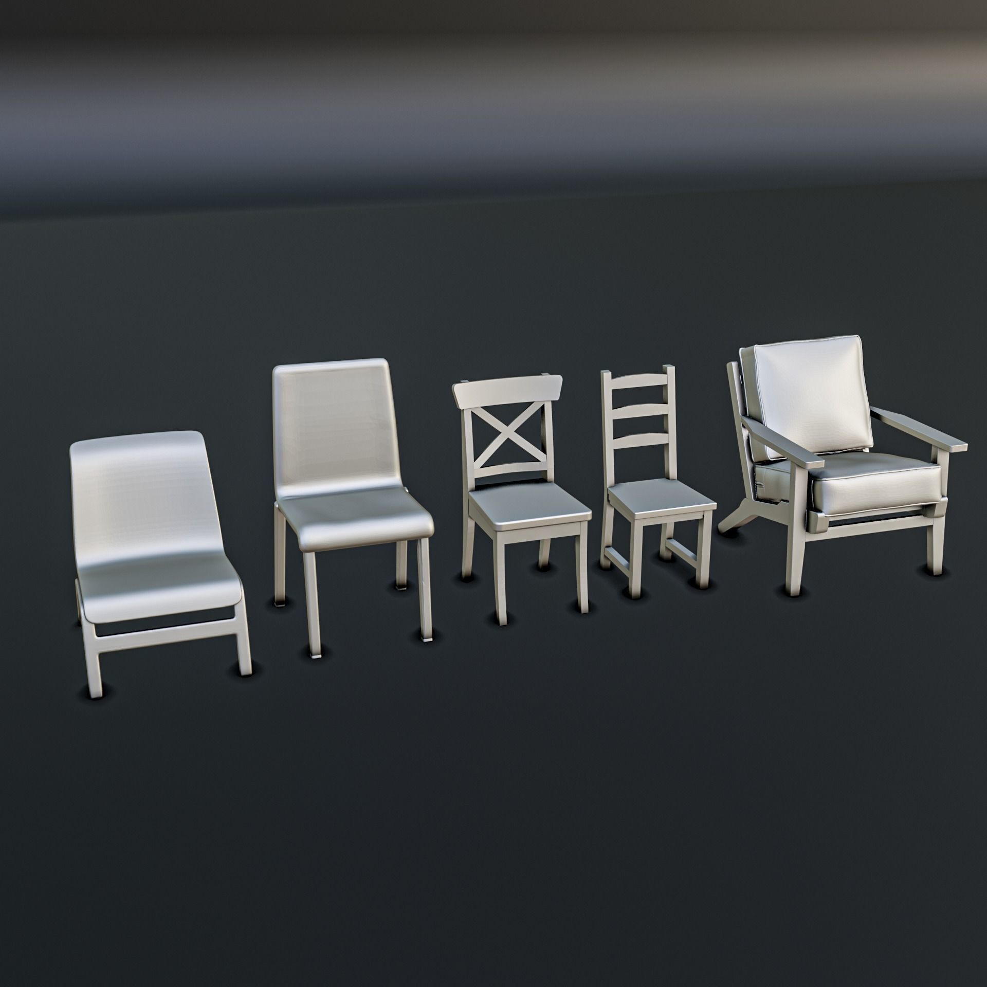 House Furniture Diorama Pack 3D print model_11