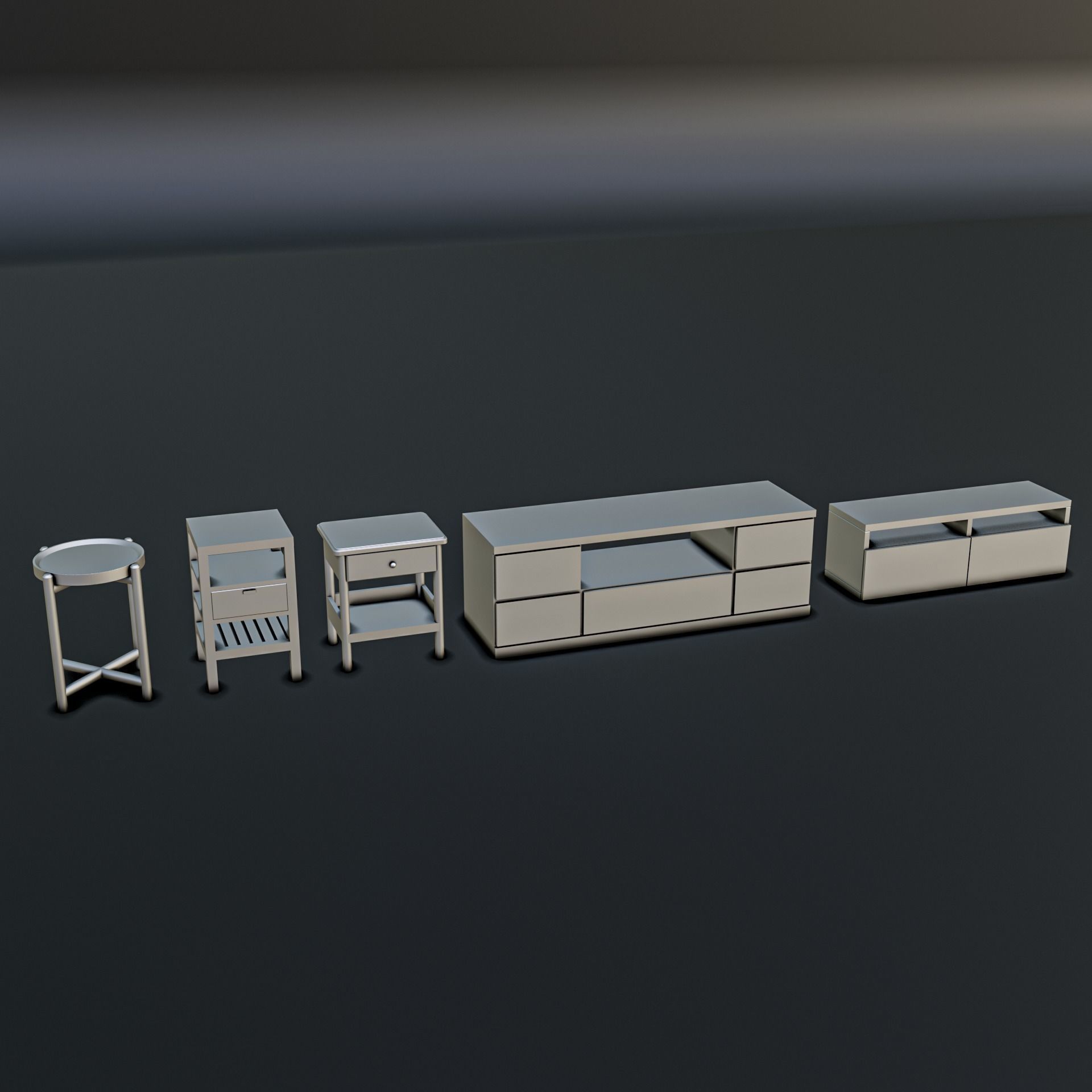 House Furniture Diorama Pack 3D print model_10