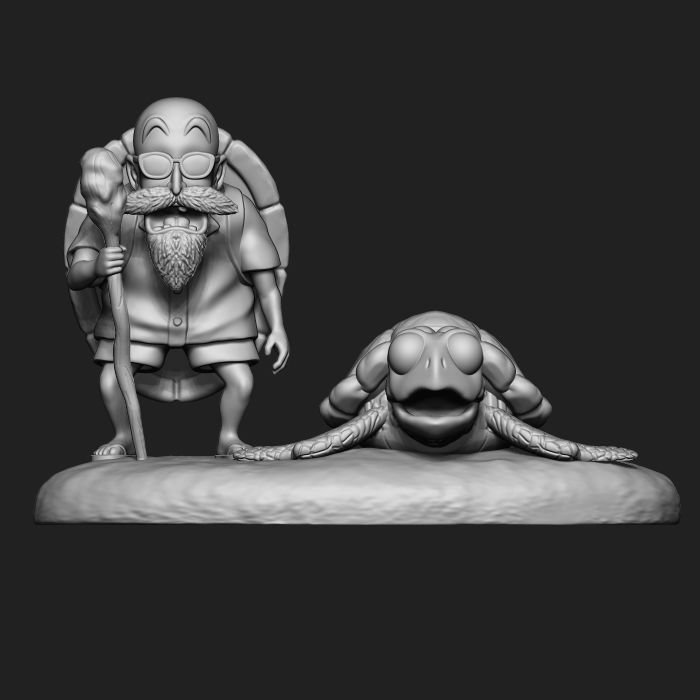 BULMA FLASHES MASTER ROSHI PART 2 3D print model_5