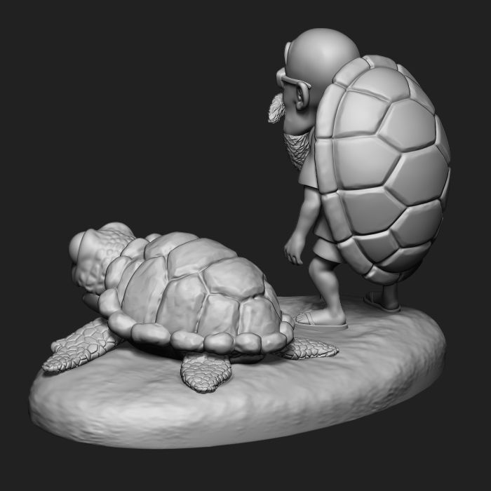 BULMA FLASHES MASTER ROSHI PART 2 3D print model_2