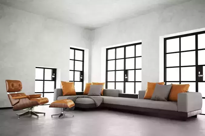 Rebuild AI49015 in C4d Free 3D model