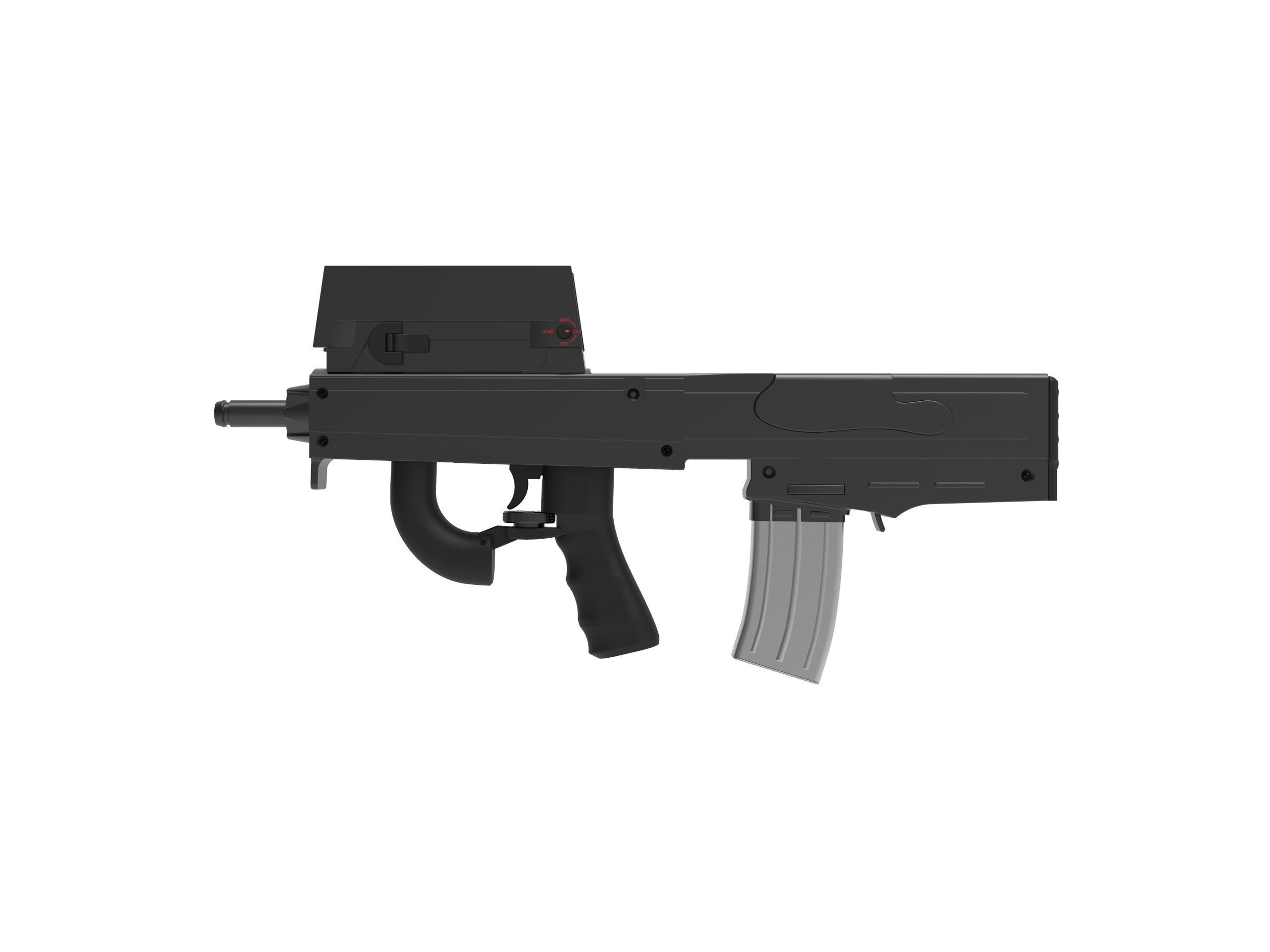 GHOST IN THE SHELL 1995 ANIME MAJOR KUSANAGI SMG 3D print model_3