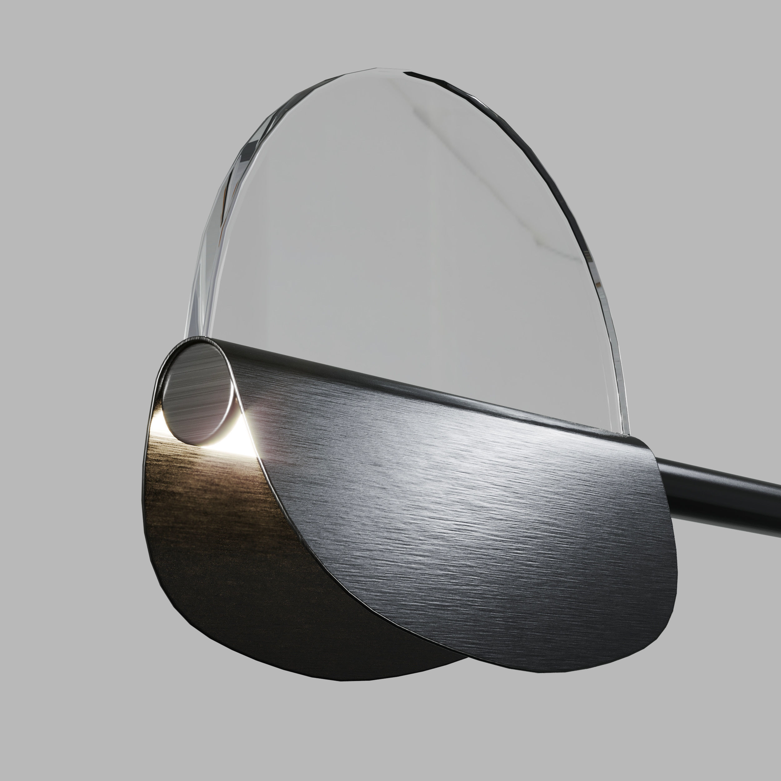 Bolia leaves pendant light Low-poly 3D model_2