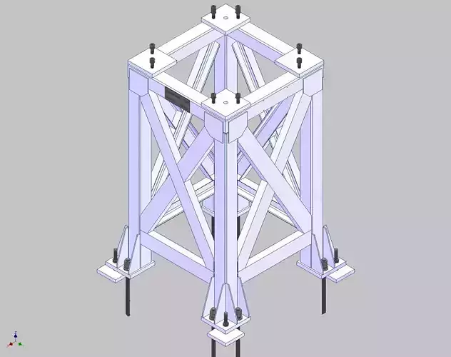 26381-ROBOT BASE BX300L-1500 3D model