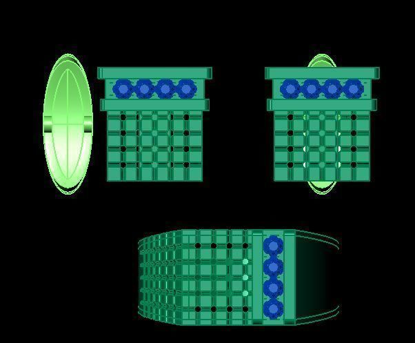 men ring and cufflinks 3D print model_7