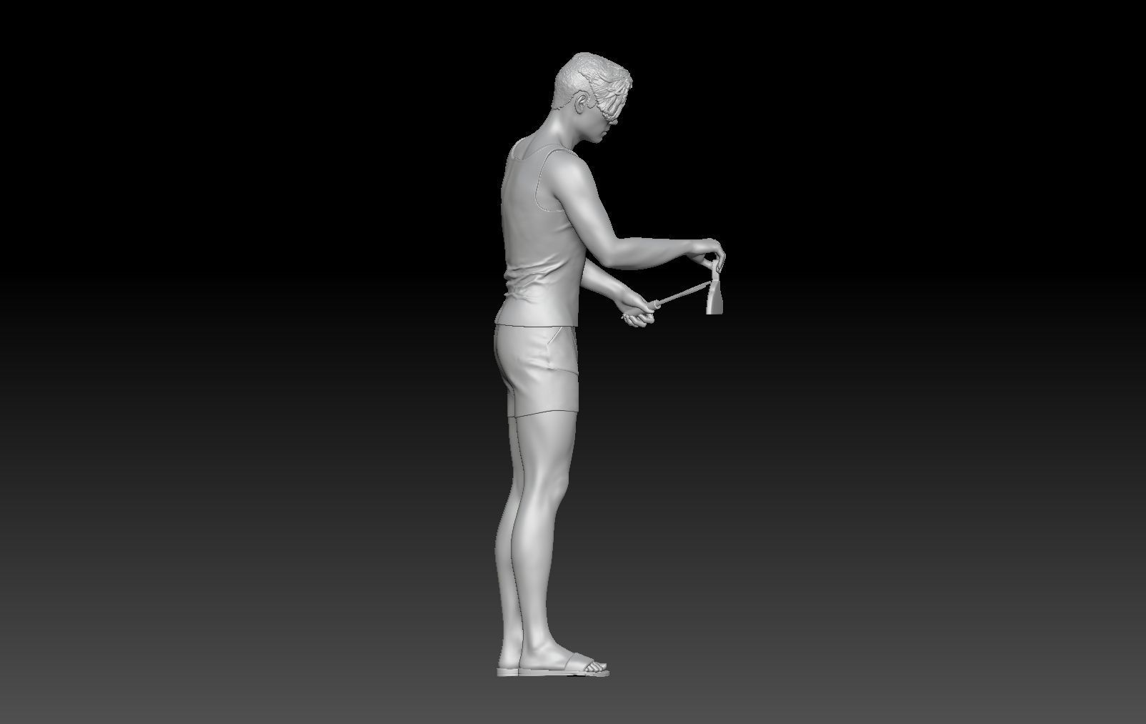 BBQ MAN 2 3D print model_6