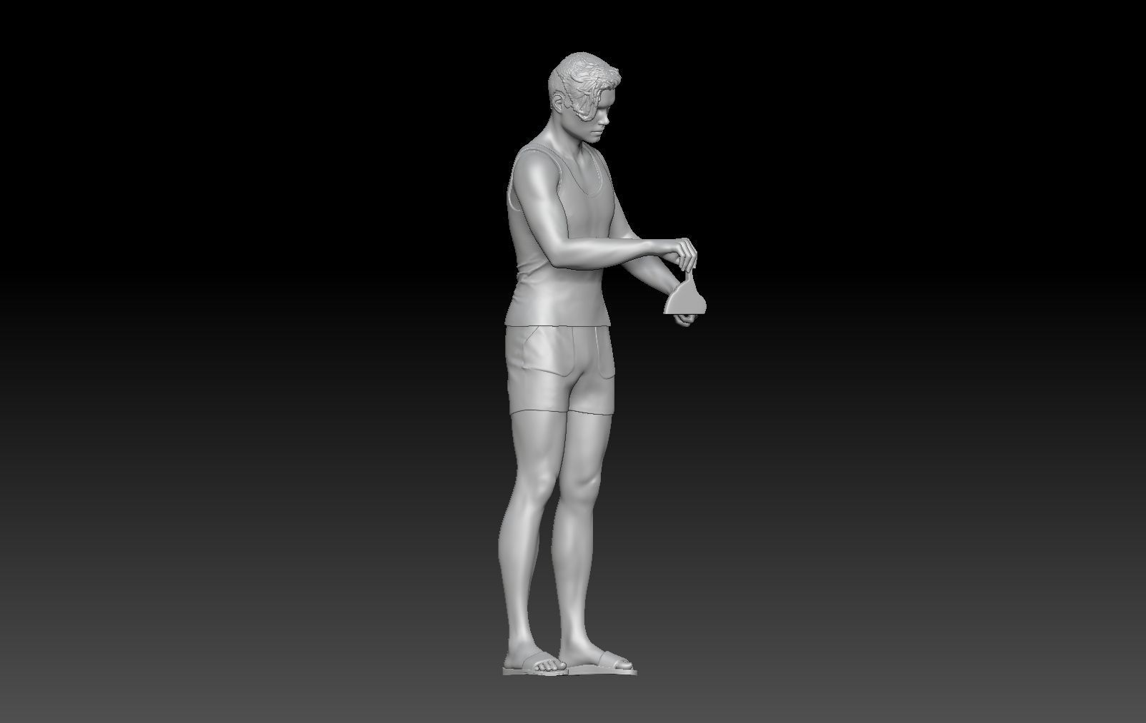 BBQ MAN 2 3D print model_7