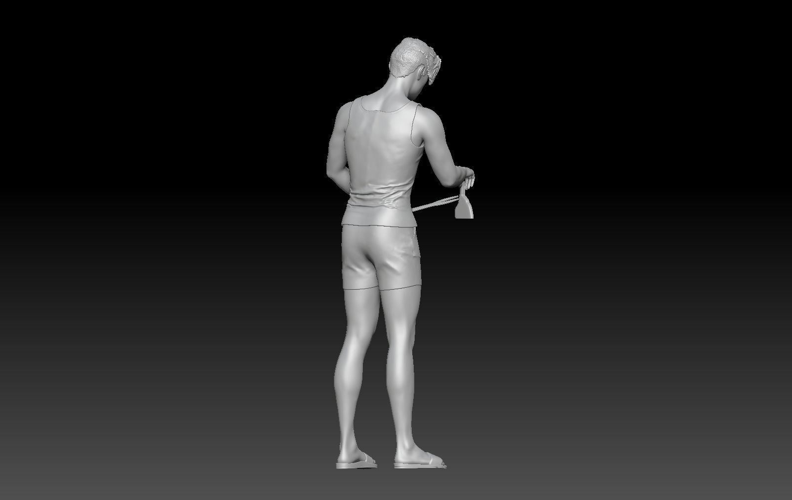 BBQ MAN 2 3D print model_5