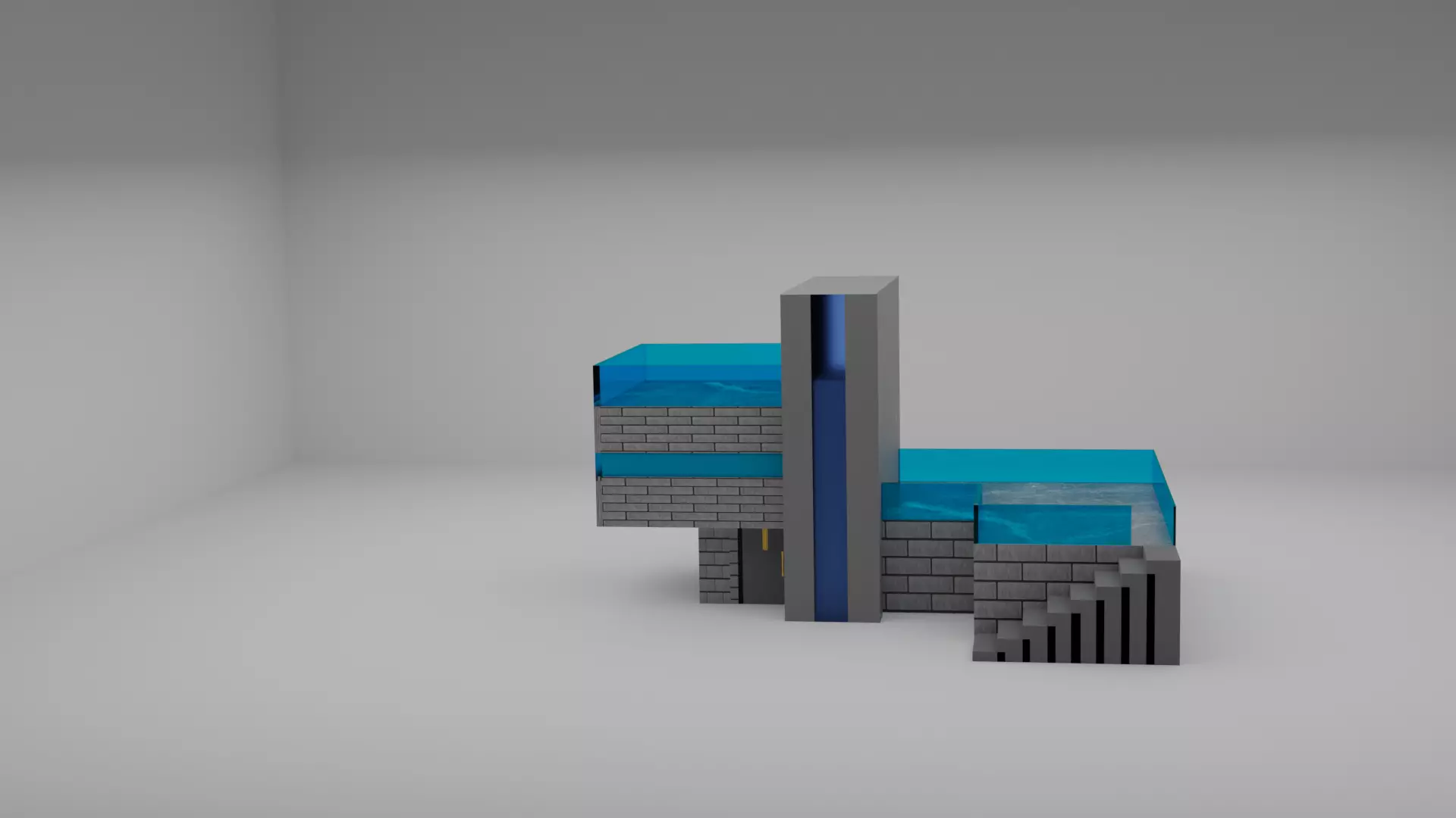 high tec house  3D model_0