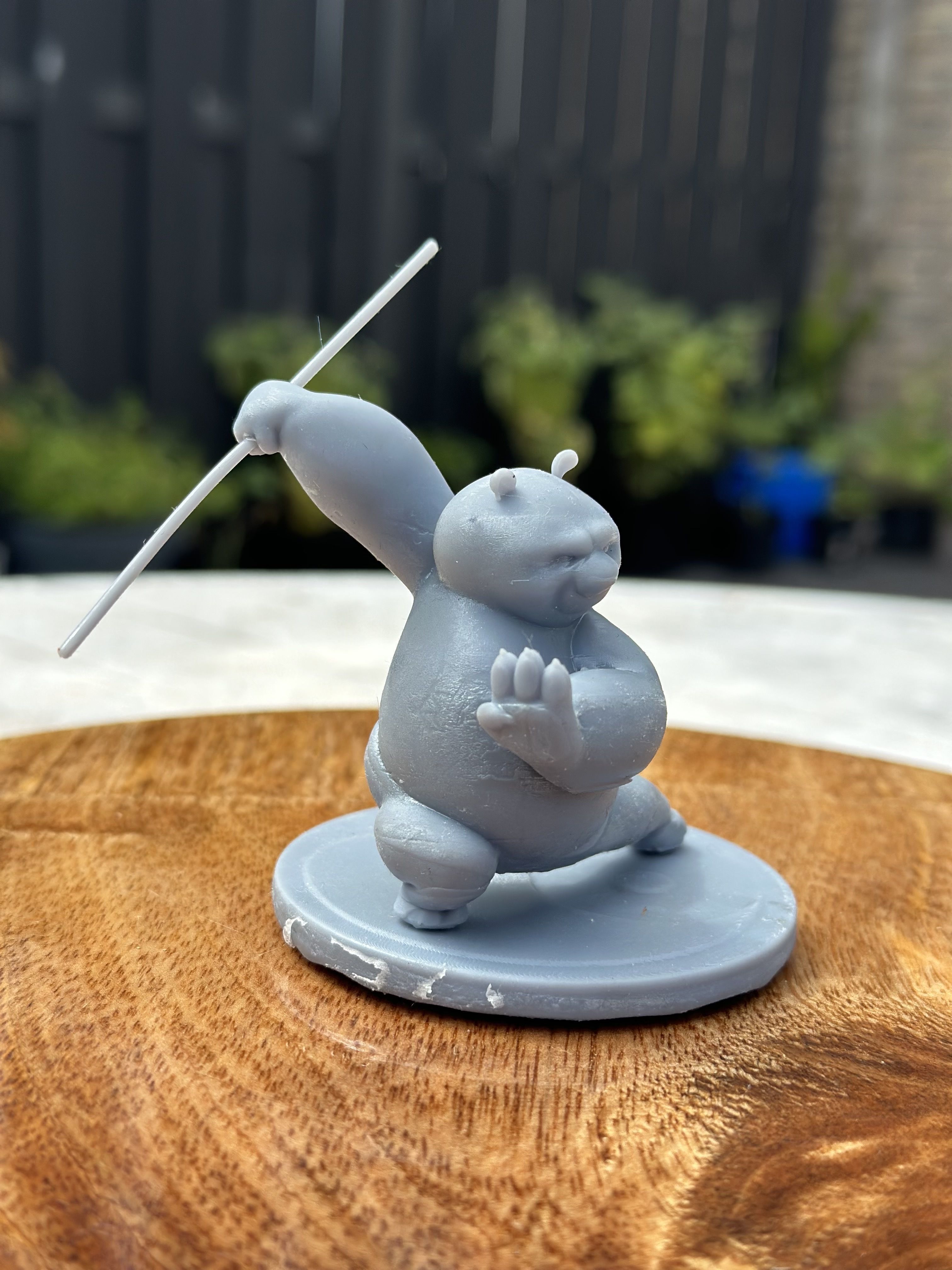 Panda bear 3D print model_2