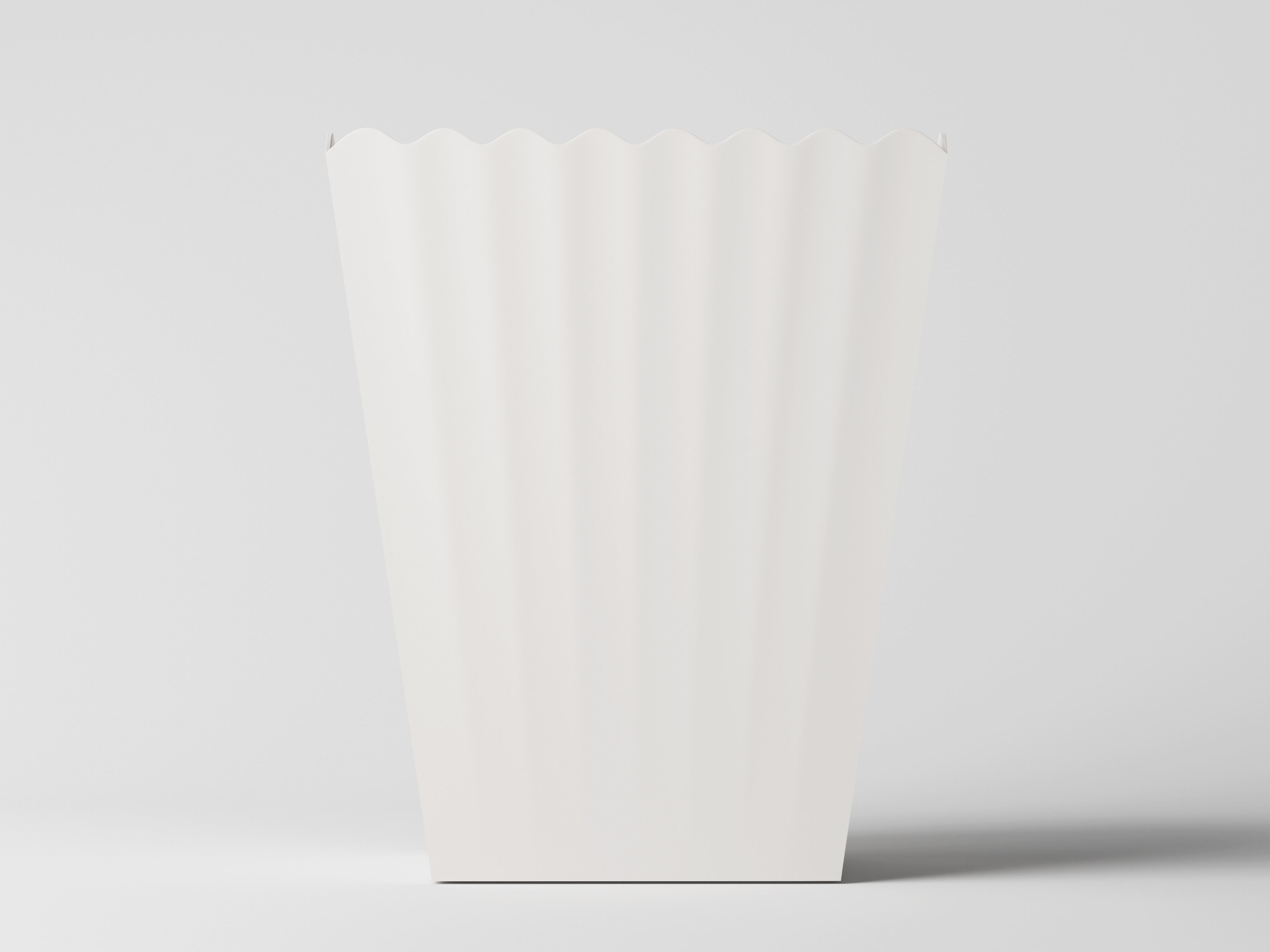 Popcorn Box Low-poly 3D model_3