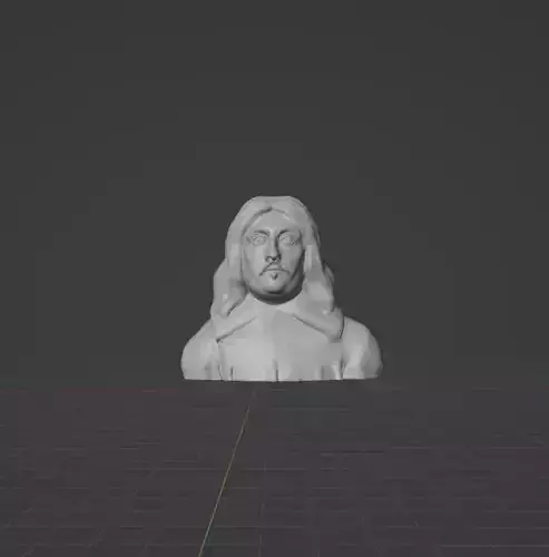 Pierre de Fermat 3D print model Pierre de Fermat 3D print model