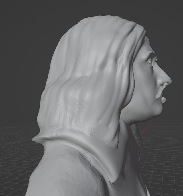 Pierre de Fermat 3D print model_5