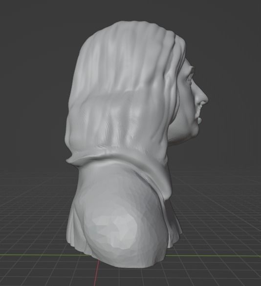 Pierre de Fermat 3D print model_14