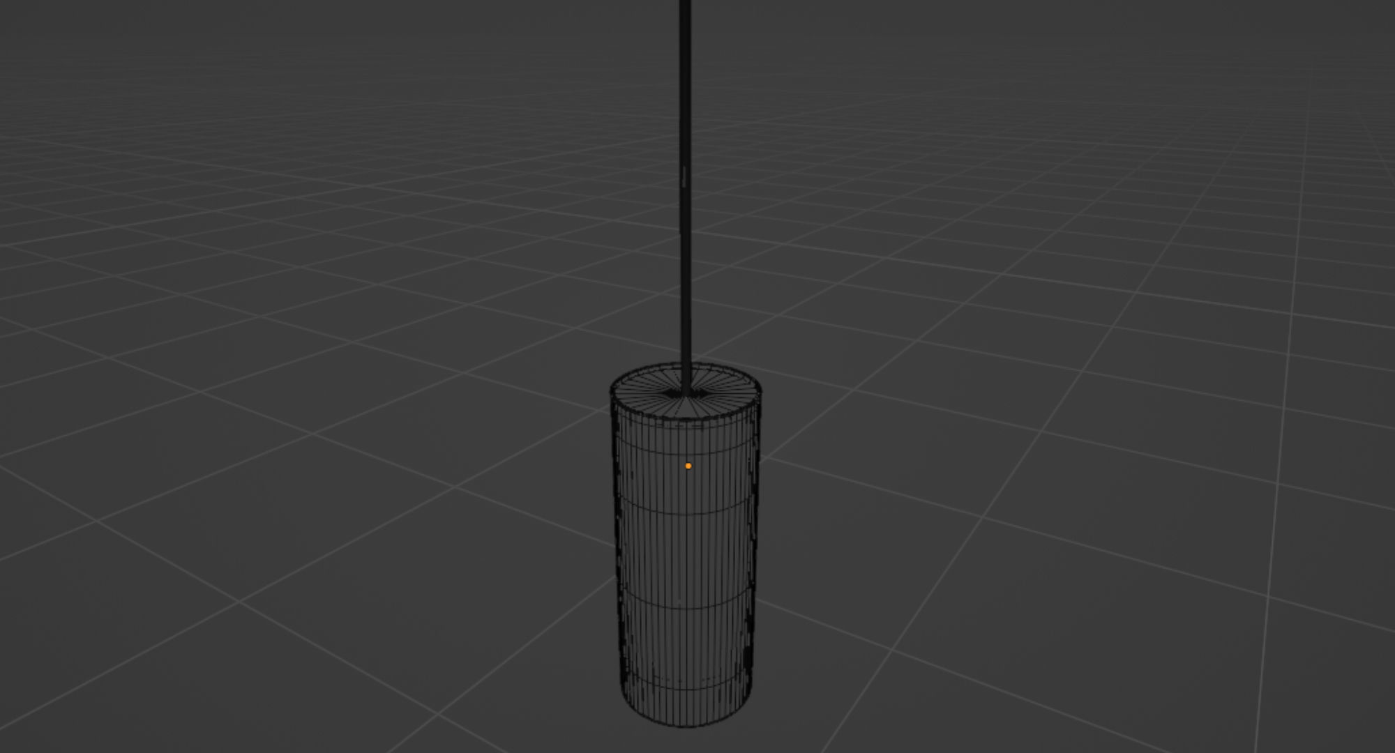 Ceiling Lamp Low-poly 3D model_6