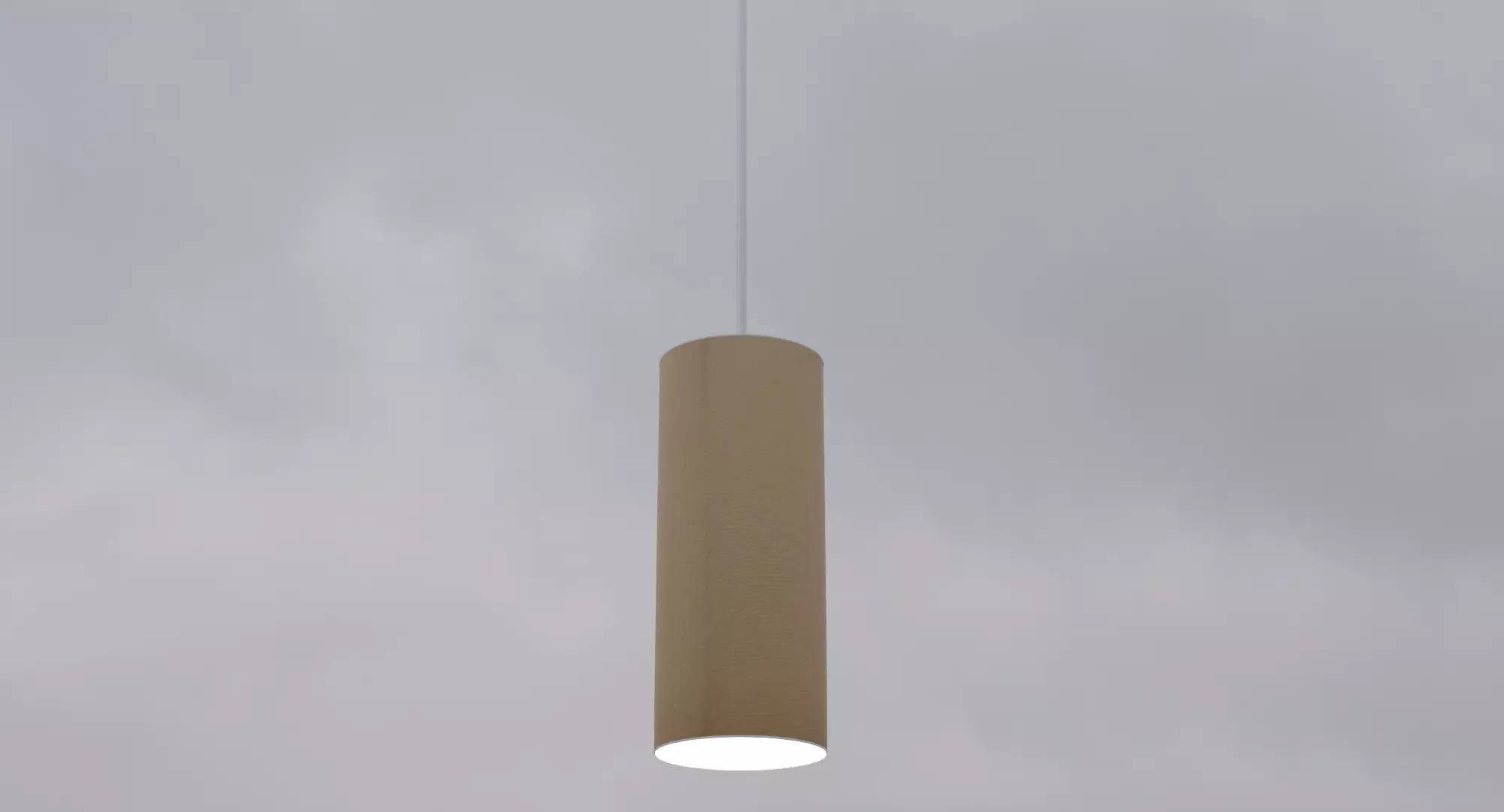 Ceiling Lamp Low-poly 3D model_0