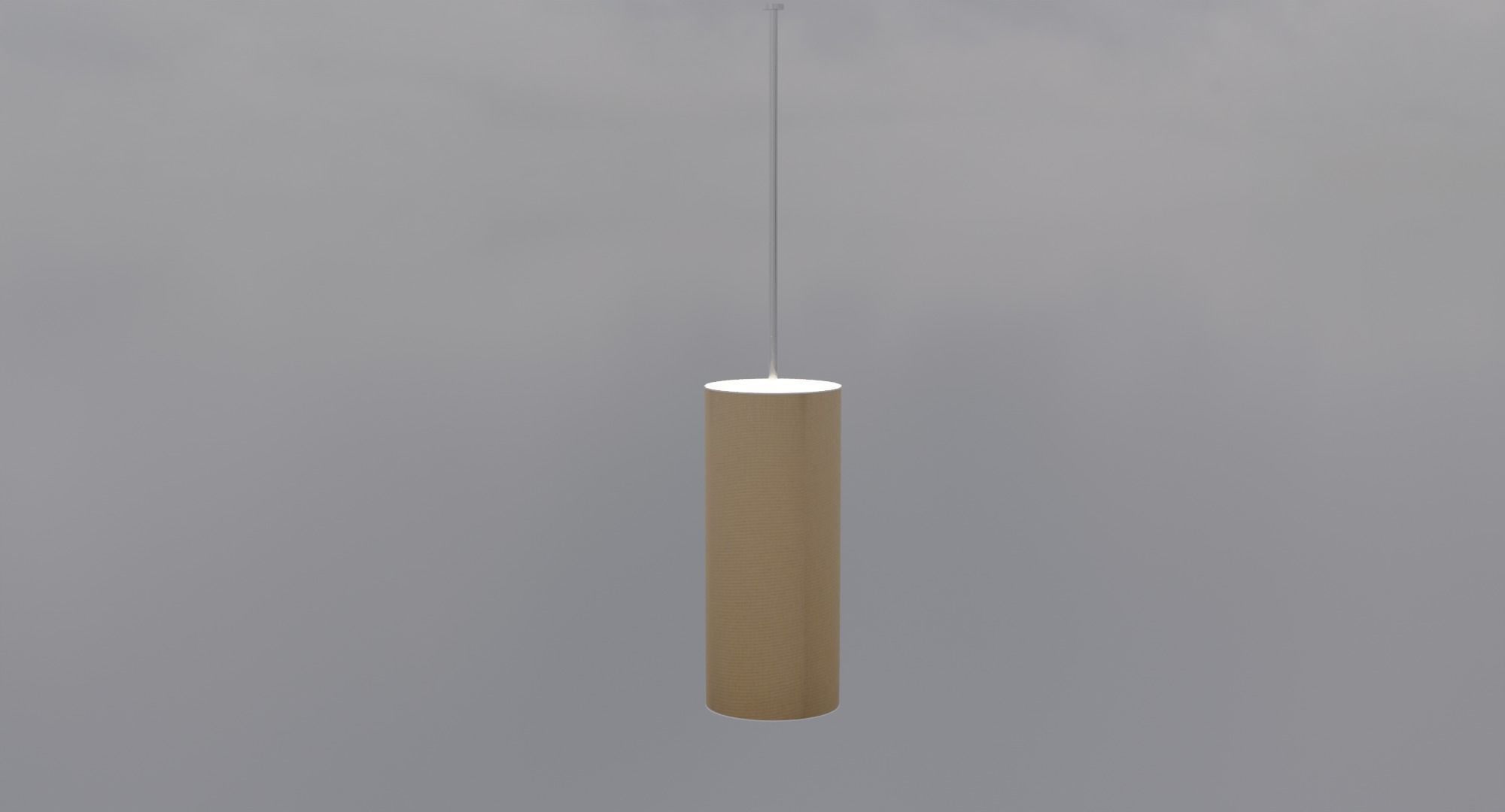 Ceiling Lamp Low-poly 3D model_1